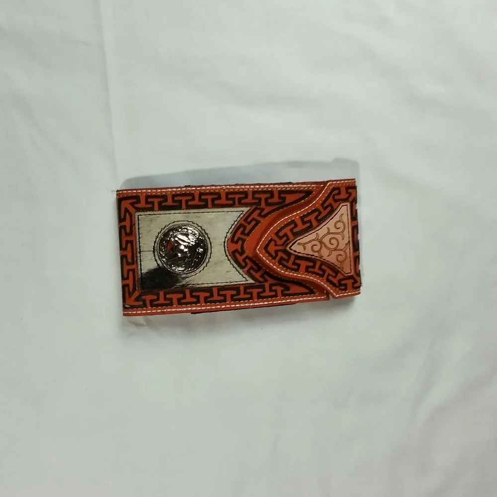 WESTERN LEATHER CELL PHONE CASE, FUNDA VAQUERA DE CUERO COWBOY RODEO PHONE‎ CASE